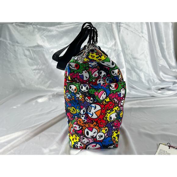 Tokidoki Cactus Friends Zipper Tote Shoulder Bag Purse Bastardino Sandy Rainbow - Picture 5 of 13